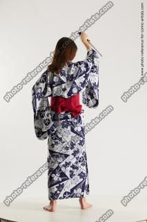 HIMIKAY IN KIMONO WITH DAGGER SAORI 11B