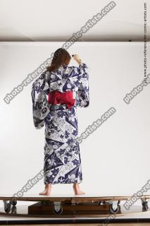 HIMIKAY IN KIMONO WITH DAGGER SAORI 11C