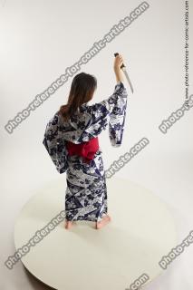 HIMIKAY IN KIMONO WITH DAGGER SAORI 12A