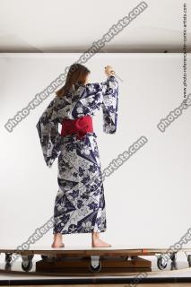 HIMIKAY IN KIMONO WITH DAGGER SAORI 12C