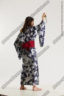 HIMIKAY IN KIMONO WITH DAGGER SAORI 13B