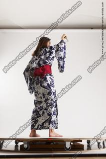 HIMIKAY IN KIMONO WITH DAGGER SAORI 13C