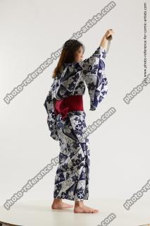 HIMIKAY IN KIMONO WITH DAGGER SAORI 14B