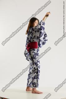 HIMIKAY IN KIMONO WITH DAGGER SAORI 15B