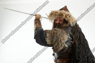 fighting medieval man with sword turgen 01