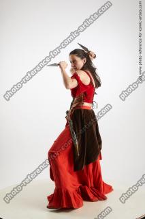 medieval woman warrior zolzaya 04