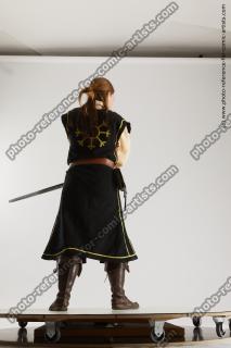 medieval warrior woman with sword vinga 10c