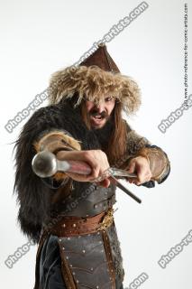 fighting mongol warrior with sword turgen 07