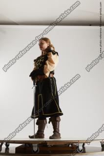 medieval woman warrior with sword vinga 03c