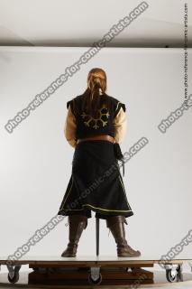 medieval woman warrior with sword vinga 09c