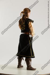medieval woman warrior with sword vinga 11b