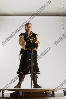 medieval woman warrior with sword vinga 16c