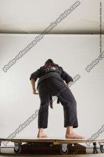 fighting young woman in kimono ronda 07c