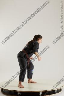 fighting young woman in kimono ronda 10b