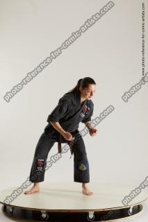 fighting young woman in kimono ronda 13b