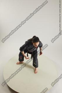 fighting young woman in kimono ronda 14a