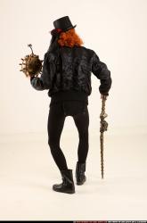 Victoria Steampunk Cane Bomb Pose