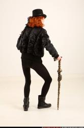 Victoria Steampunk Cane Bomb Pose