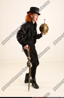 Victoria Steampunk Cane Bomb Pose 23