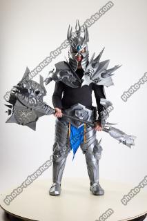 Yelvik Cosplay Lich King Fighting Pose With Mace 01