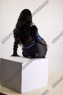 Moira Cosplay Yennefer Sitting 04