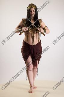 Moira Ancksunamun Cosplay Pose Daggers 