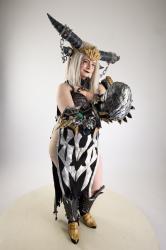 Cori Cosplay Sindragossa With Egg Pose