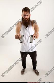 Oscar Dual Pistol Pose 