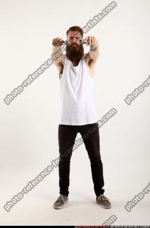 Oscar Dual Pistol Pose 