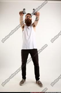 Oscar Dual Pistol Pose 