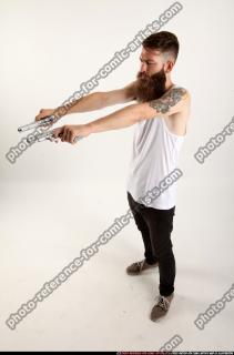 Oscar Dual Pistol Pose 