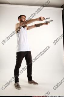 Oscar Dual Pistol Pose 