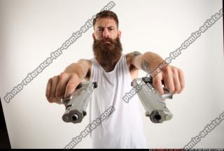 Oscar Dual Pistol Pose 
