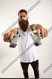 Oscar Dual Pistol Pose 