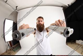Oscar Dual Pistol Pose 
