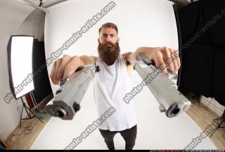 Oscar Dual Pistol Pose 