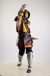 Yelvik Cosplay Scorpion Fight Pose