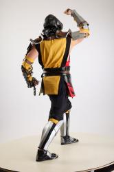 Yelvik Cosplay Scorpion Fight Pose
