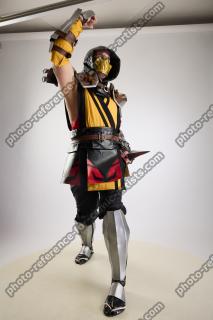 Yelvik Cosplay Scorpion Fight Pose 012