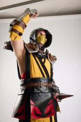 Yelvik Cosplay Scorpion Fight Pose
