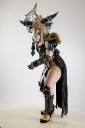 Cori Cosplay Sindragossa Pose With Axe