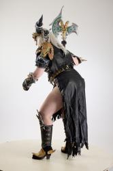 Cori Cosplay Sindragossa Pose With Axe