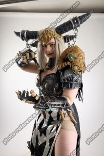 Cori Cosplay Sindragossa Holding Pose 010