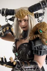 Cori Cosplay Sindragossa Holding Pose