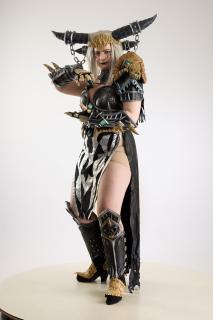 Cori Cosplay Sindragossa Holding Pose