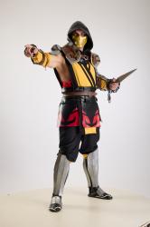 Yelvik Cosplay Scorpion Fight Pose