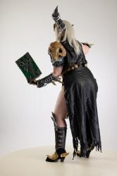 Cori Cosplay Sindragossa Pose With Book