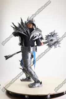 Yelvik Cosplay LichKing Fight Pose With Mace 004