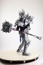 Yelvik Cosplay LichKing Fight Pose With Mace