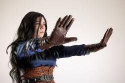 Moira Cosplay Yennefer Standing Pose